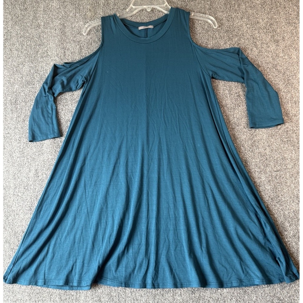 Jolie‎ Womens Top sz S  Shoulder Open  Rayon/Spandex Made In USA